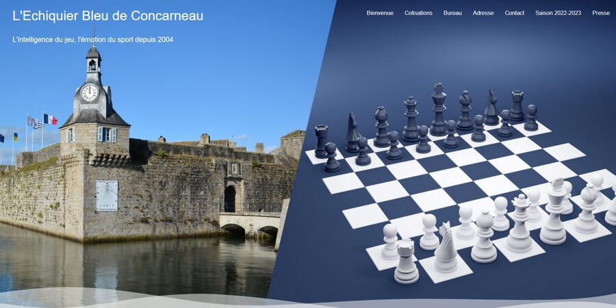 Photo site internet L'Echiquier Bleu