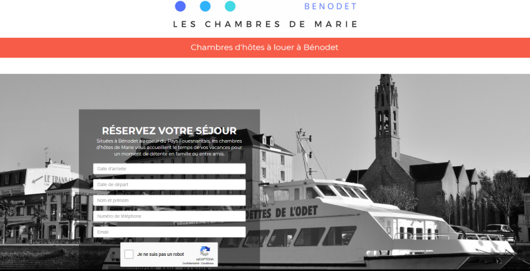 Les Chambres de Marie à Bénodet
