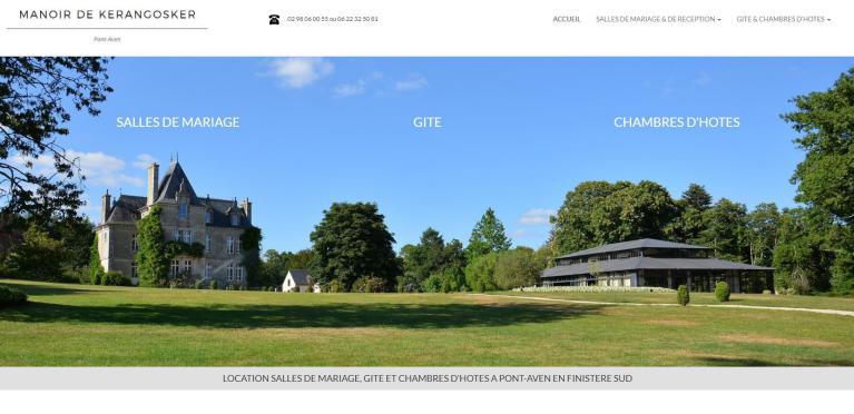 Manoir de Kerangosquer à Pont-Aven