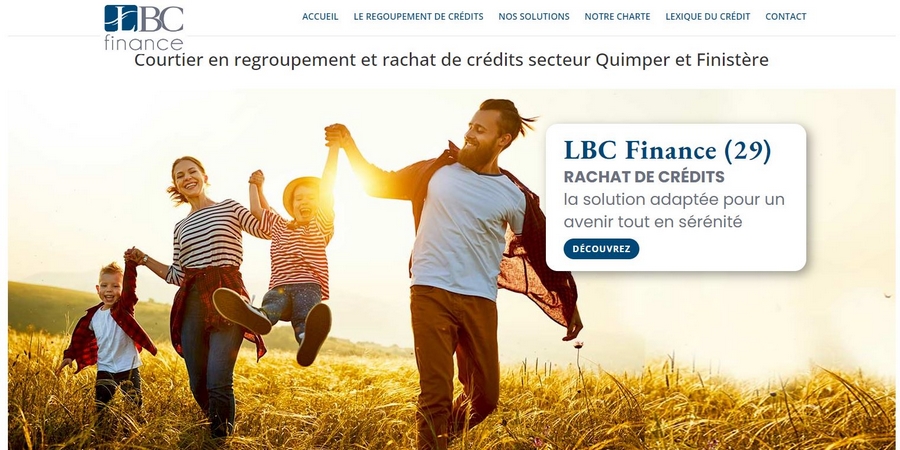 Photo site internet LBC Finance