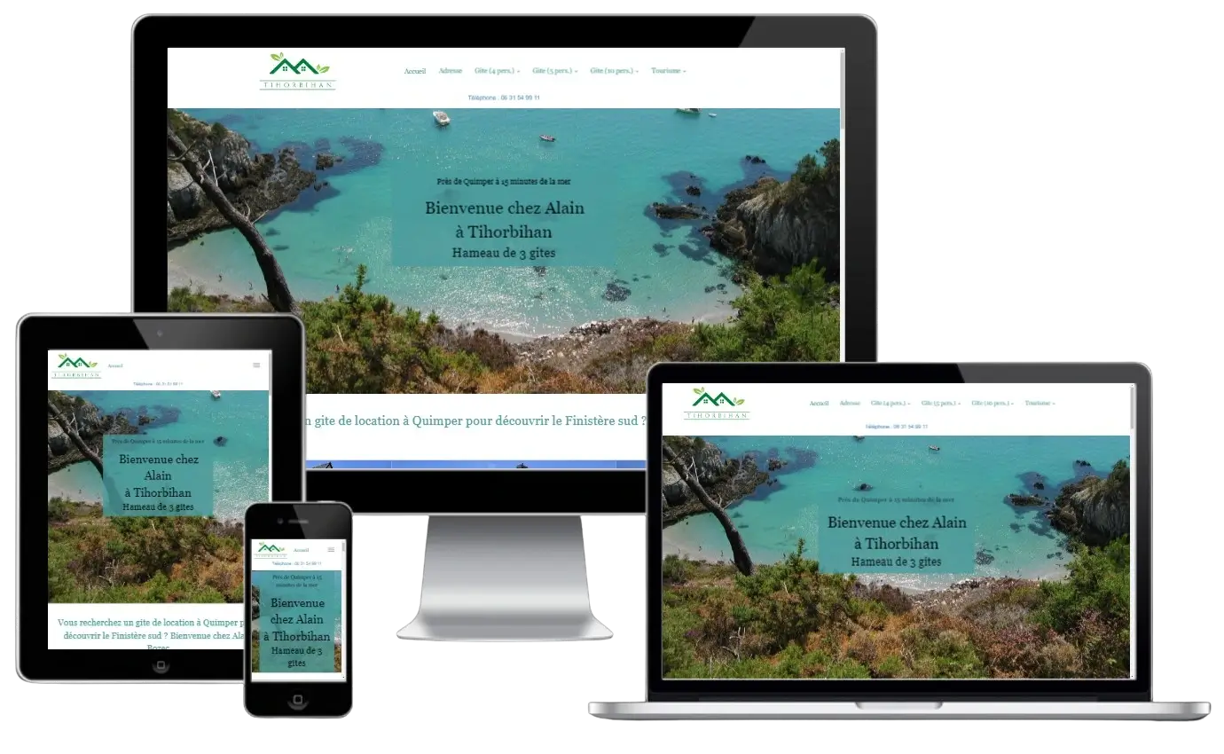 Site Gite Tihorbihan
