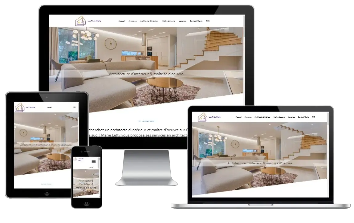 Site Les Ti de Marie