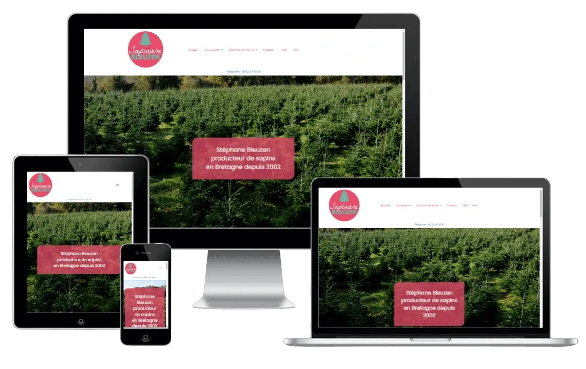 Site Sapinière Bleuzen