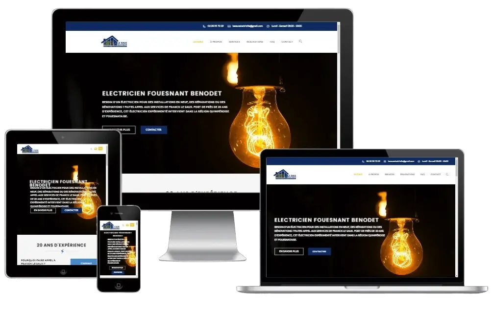 Site Le Saux Electricité